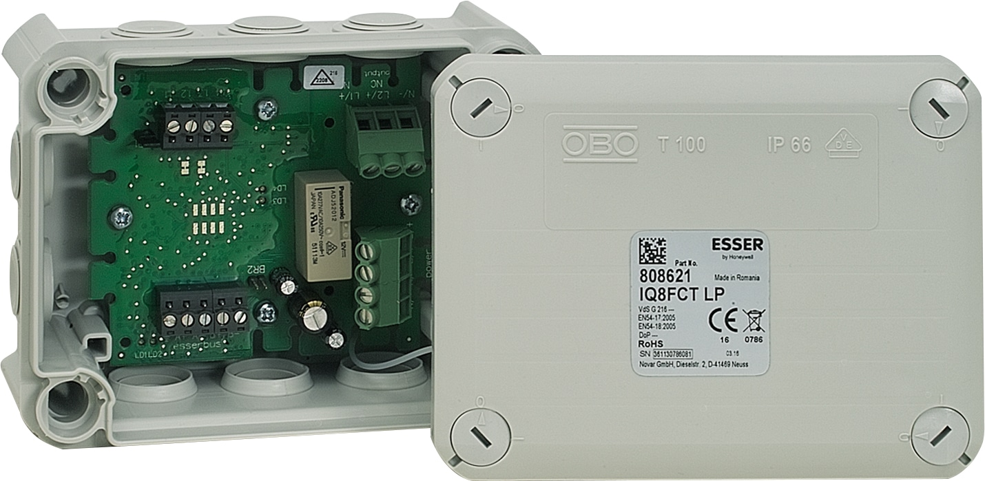 Fct Fire Router esserbus-Koppler IQ8FCT LP 230 V AC - HON Security and Fire ...